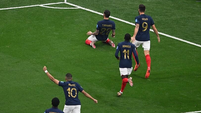 Weltmeister Frankreich erreichte das WM-Finale.