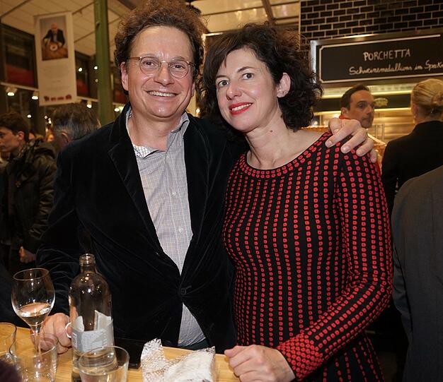 Karl Eisenrieder mit Ehefrau (Café Münchner Freiheit)