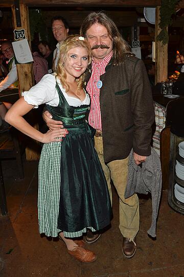 Leslie Mandoki und Tochter Lara.