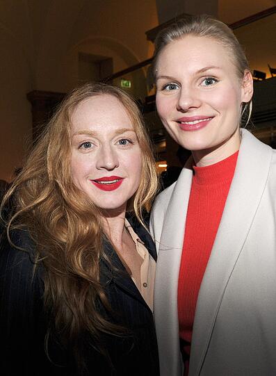 Die Schauspielerinnen Brigitte Hobmeier (l) und Rosalie Thomass.