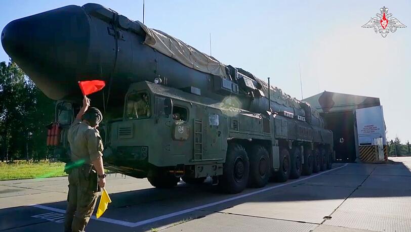 Russland hat eine Atom-Rakete Jars getestet. (Archivbild) Russland hat eine Atom-Rakete Jars getestet. (Archivbild)
