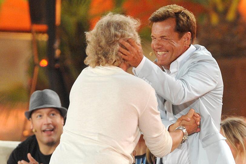 Thomas Gottschalk und Dieter Bohlen bei "Wetten, dass...?"