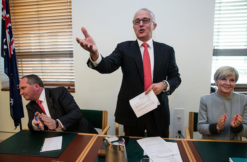Australiens Regierungschef Malcolm Turnbull will die Terrorgesetze verschärfen. Foto: Andrew Taylor