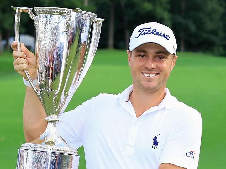 Justin Thomas hat das zweite Turnier der FedExCup-Playoffs gewonnen.