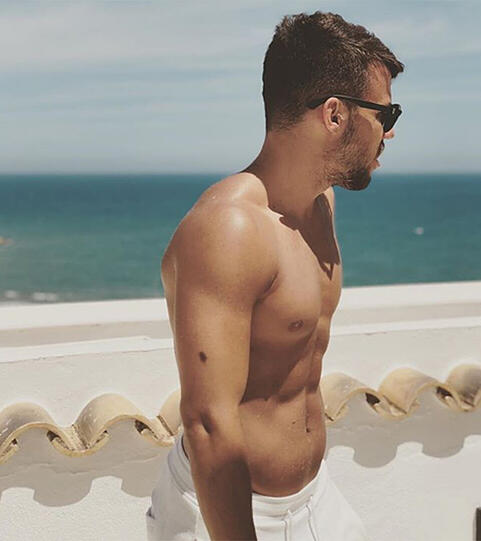 Juan Bernat entspannte auf Ibiza und in Valencia.