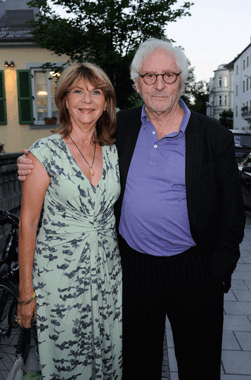 Günther Maria Halmer mit seiner Frau Claudia
