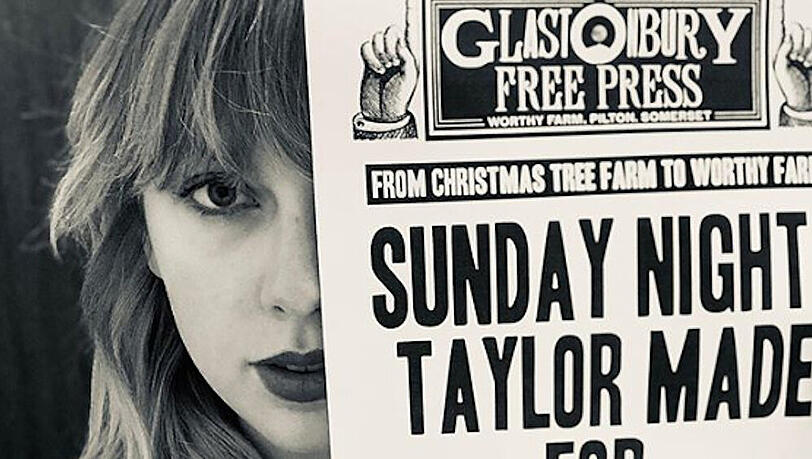 Taylor Swift freut sich auf Glastonbury 2020 Taylor Swift freut sich auf Glastonbury 2020