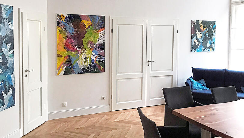 Einst das Büro von Alfons Schuhbeck am Platzl 5, jetzt die Galerie Themis von Rechtsanwalt und Kunstliebhaber Hannes Hartung. Einst das Büro von Alfons Schuhbeck am Platzl 5, jetzt die Galerie Themis von Rechtsanwalt und Kunstliebhaber Hannes Hartung.