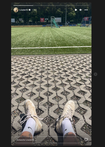 Tim Rieder schnürrt wieder die Fußballschuhe.