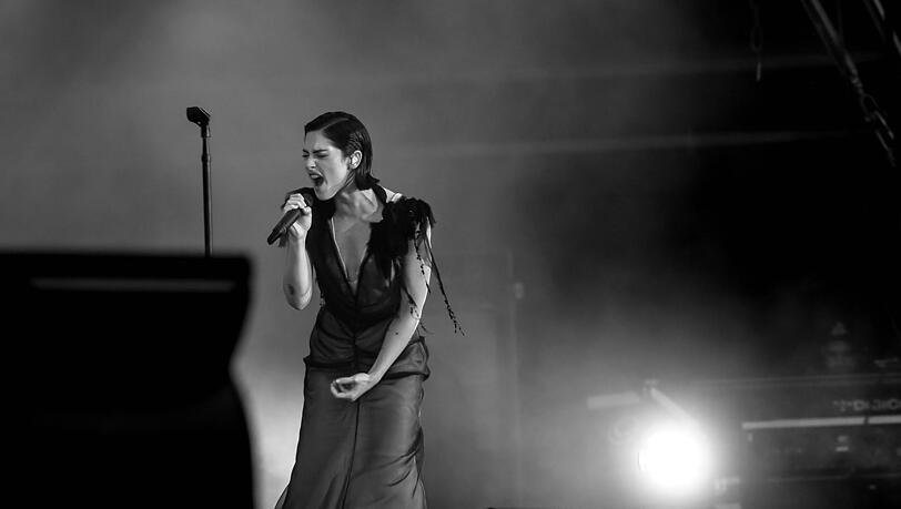 Gracie Abrams beim „Lollapalooza“ im Berliner Olympiastadion Gracie Abrams beim „Lollapalooza“ im Berliner Olympiastadion