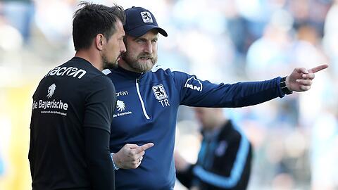 Assistent und Trainer: Oliver Beer (li.) und Daniel Bierofka vom TSV 1860.