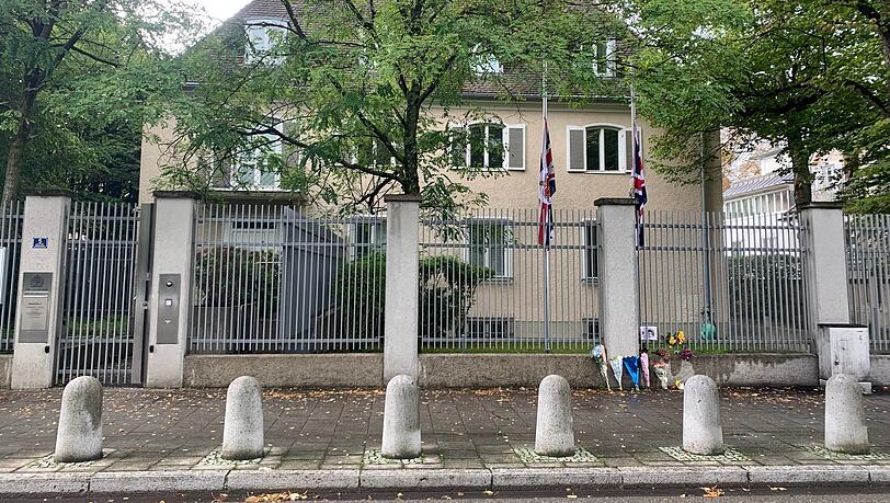 Das Britische Konsulat in München.