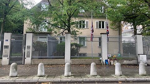 Das Britische Konsulat in München.