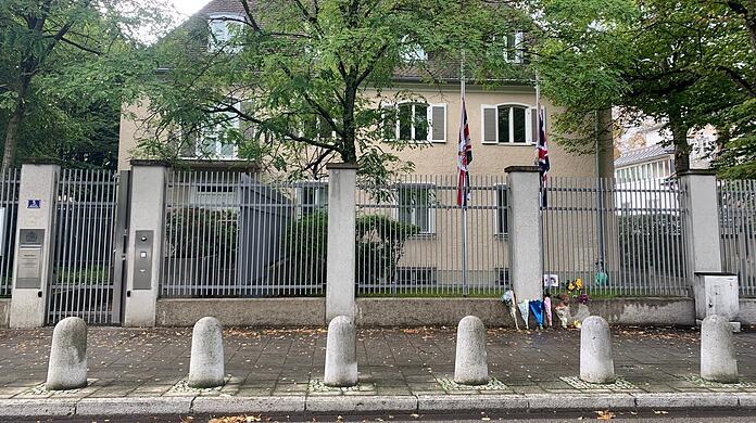 Das Britische Konsulat in München.