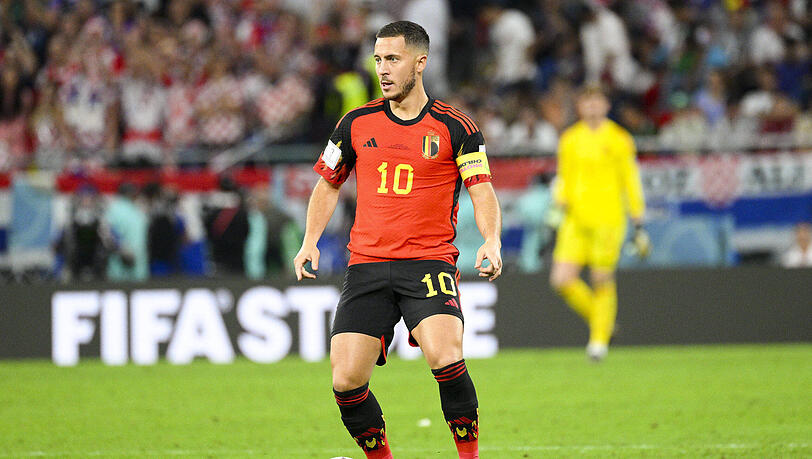 Eden Hazard läuft nicht mehr für die belgische Nationalmannschaft auf. Eden Hazard läuft nicht mehr für die belgische Nationalmannschaft auf.
