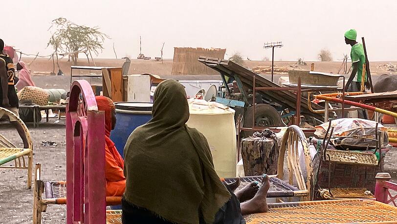 Nach Eroberung einer sudanesischer Großstadt fliehen Zehntausende. (Archivbild) Nach Eroberung einer sudanesischer Großstadt fliehen Zehntausende. (Archivbild)