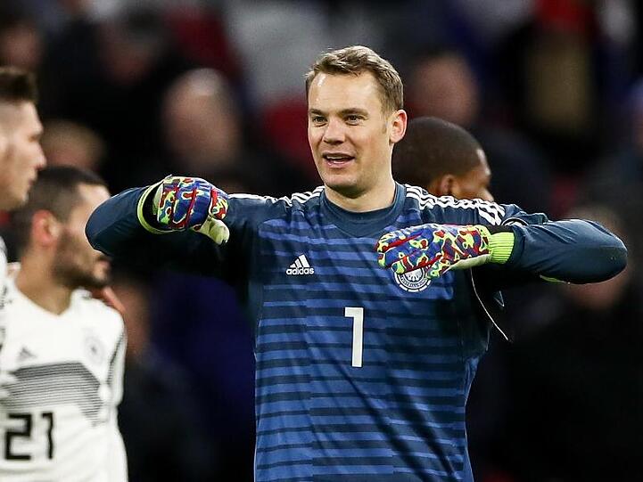 Bayerns Torwart Manuel Neuer. Foto: Christian Charisius/Archivbild