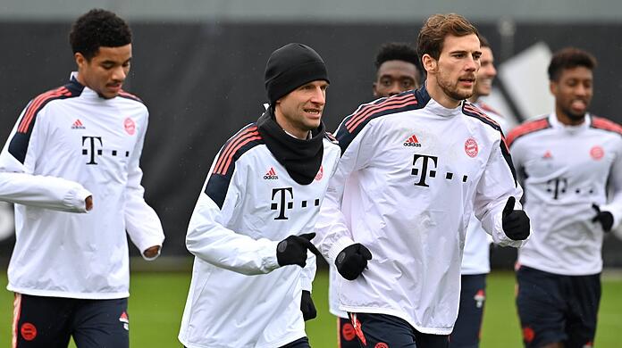 Weiter, immer weiter: Aufgrund der Ausfälle kann Trainer Nagelsmann Spieler wie Müller oder Goretzka in Kiew nicht schonen.