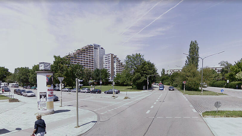 In dem Hochhaus in Oberföhring kam es am Montag zu dramatischen Szenen. (Archivbild)