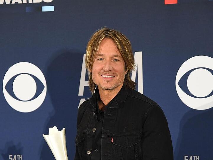 Country-Sänger Keith Urban wurde in Las Vegas zum "Entertainer des Jahres" gekürt.