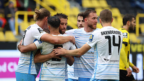 Die Löwen konnten in dieser Saison bisher häufig jubeln – der TSV 1860 gehört zu den torgefährlichsten Mannschaften der Dritten Liga.