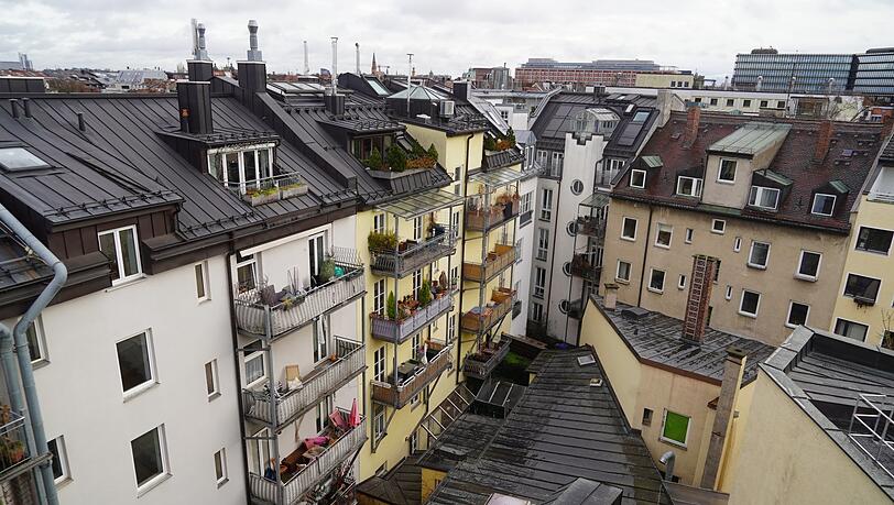 Die Rückseite des Hauses (beige), das Dietmar Holzapfel gekauft hat. Die Rückseite des Hauses (beige), das Dietmar Holzapfel gekauft hat.