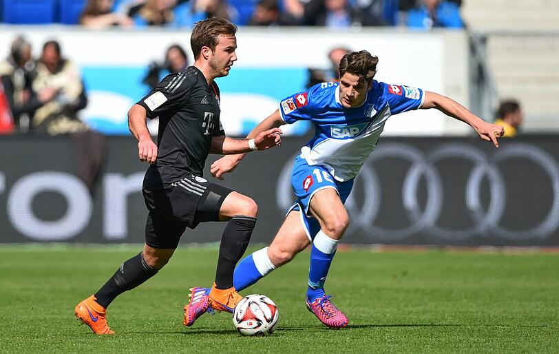 MARIO GÖTZE: Note 3.
Musste in Porto angeschlagen vom Platz, konnte aber in Hoffenheim mitmachen. Hatte mehr Bindung zu Ball und Mitspielern als in Portugal. Sehr lauf-fleißig und kombinationsfreudig. Seine beste Schussaktion wurde abgeblockt (51.).