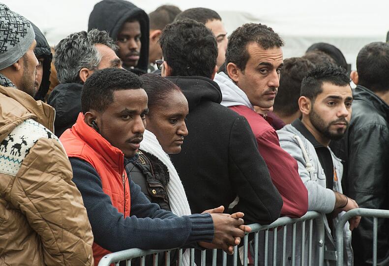 Zuletzt kamen weniger Flüchtlinge nach Deutschland. Die Bundespolizei geht jedoch von keinem längerfristigem Trend aus.