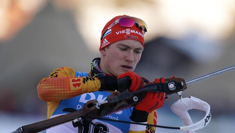 Benedikt Doll siegte fehlerfrei im Sprint. Benedikt Doll siegte fehlerfrei im Sprint.