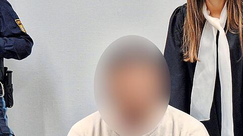 Der Angeklagte vor Gericht. Foto: Maximilian Neumair