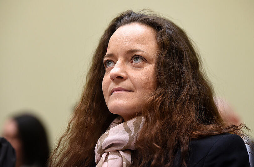Beate Zschäpe, die Hauptangeklagte im Münchner NSU-Prozess. Am Donnerstag werden ihre Antworten verlesen.