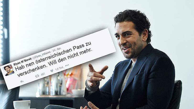 Angesichts des FPÖ-Erfolgs schockiert: Der österreichische Schauspieler Elyas-M'Barek.
