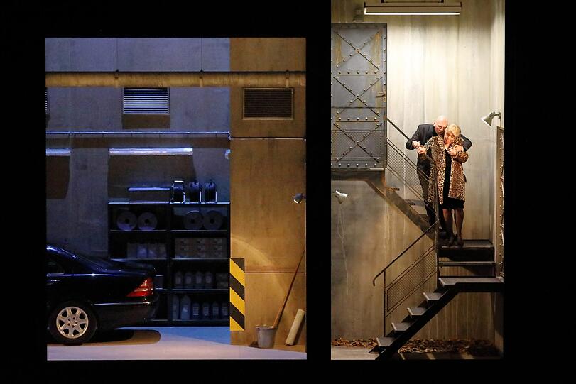 Der Bartók-Doppelabend "Judith" von Katie Mitchell im Nationaltheater.