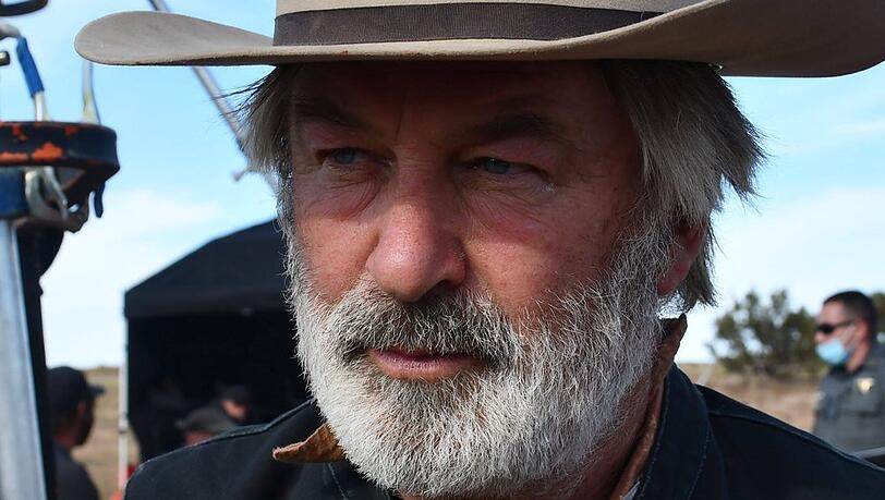 Alec Baldwin  am "Rust"-Set.