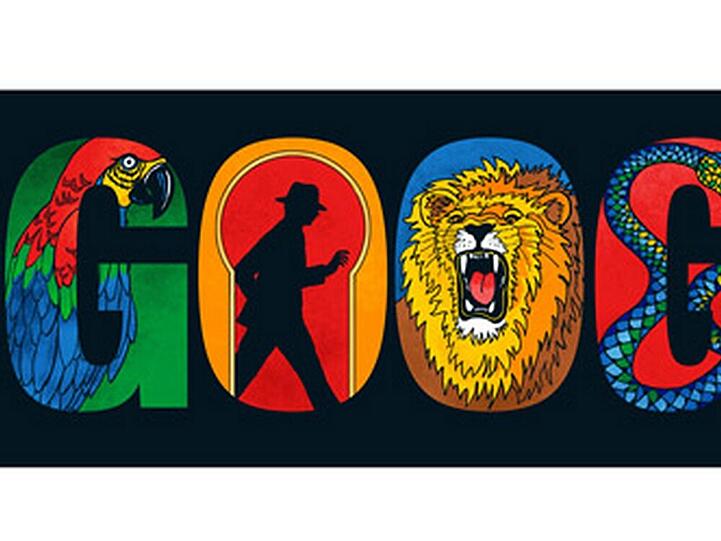 Das Google Doodle für Aiga Rasch
