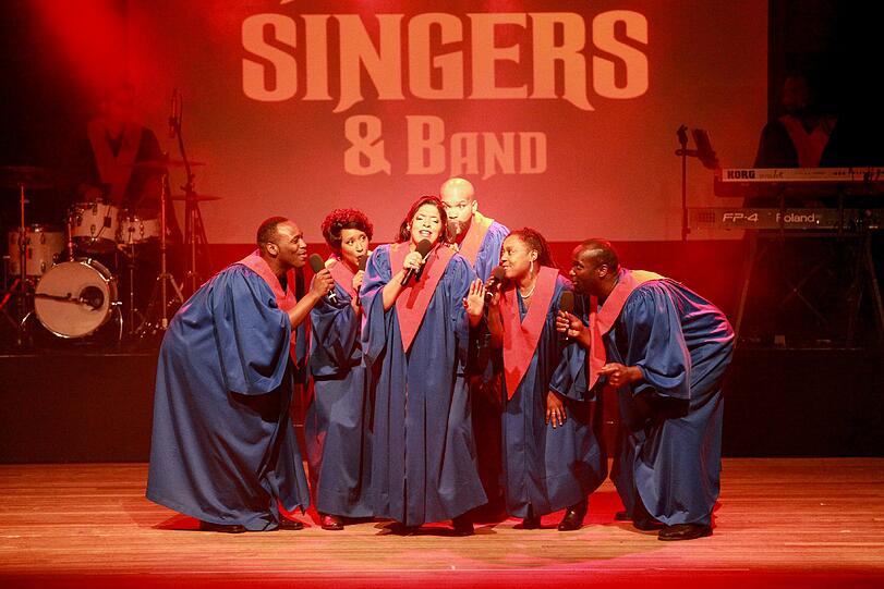 Werden für Stimmung sorgen: The Original USA Gospel Singers