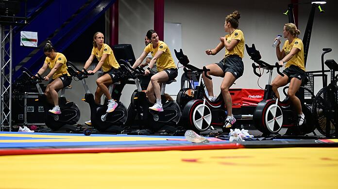 Im Deutschen Haus in Paris gibt es auch ein Trainingszentrum für die deutschen Olympia-Teilnehmer.