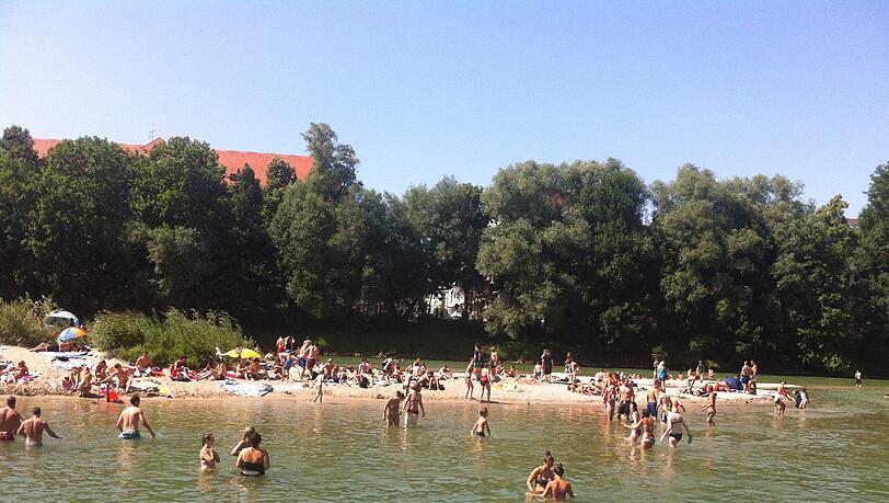 ...türkisgrünes Wasser und Temperaturen ... ...türkisgrünes Wasser und Temperaturen ...