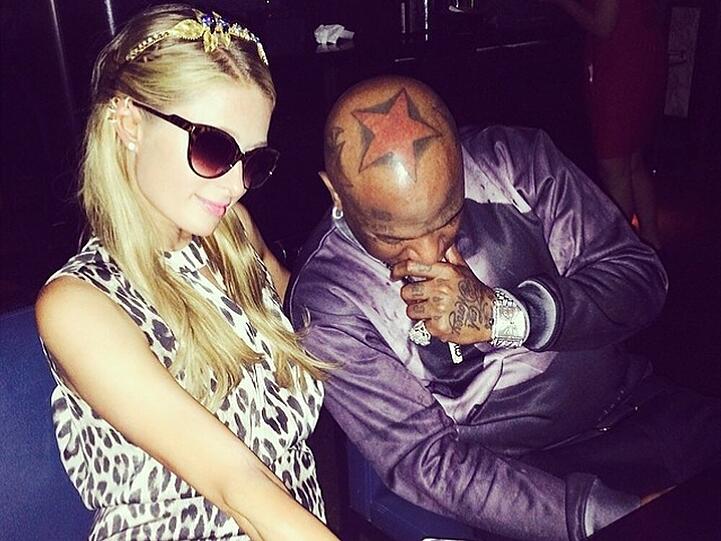 Paris Hilton feiert mit Rapper Birdman Geburtstag