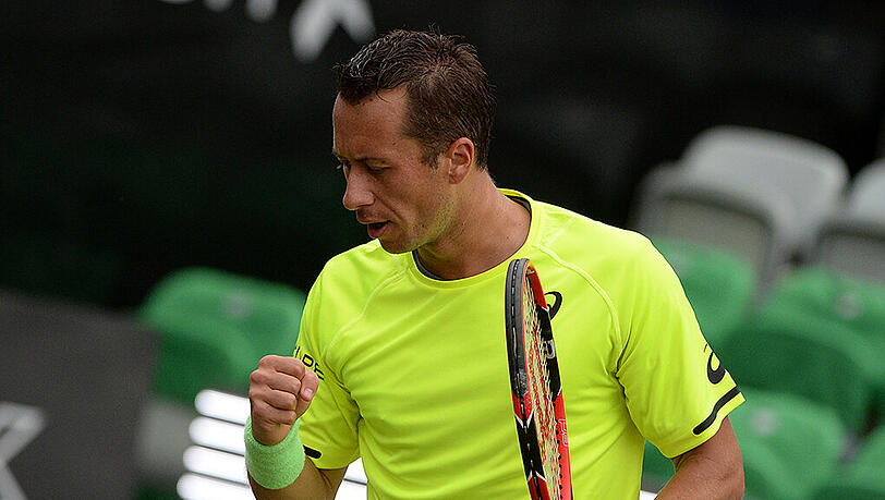 Philipp Kohlschreiber, die Nummer 29 der Weltrangliste, steht im Stuttgarter ATP-Turnier unter den besten Acht. Philipp Kohlschreiber, die Nummer 29 der Weltrangliste, steht im Stuttgarter ATP-Turnier unter den besten Acht.