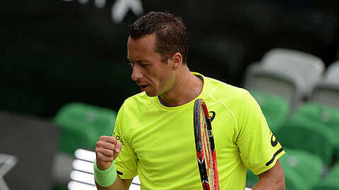 Philipp Kohlschreiber, die Nummer 29 der Weltrangliste, steht im Stuttgarter ATP-Turnier unter den besten Acht.
