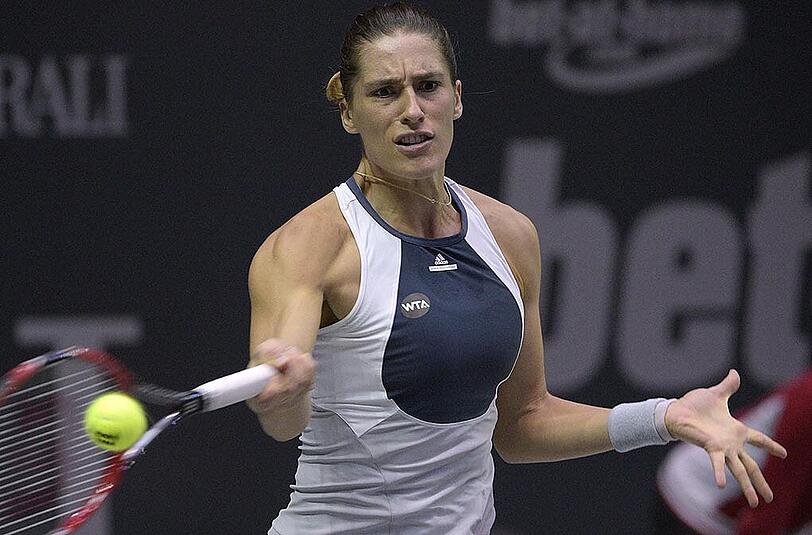 Andrea Petkovic verlor gegen die Spanierin, Carla Suarez Navarro, 0:6 und 0:6. (Archivbild)