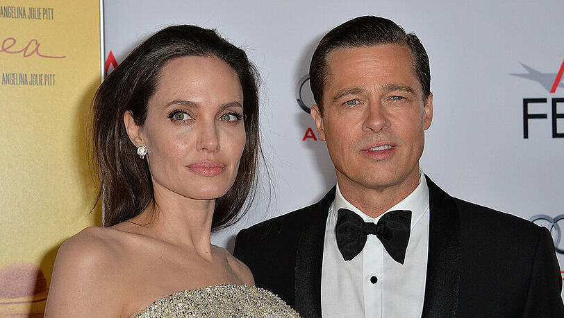 Angelina Jolie und Brad Pitt bei einem gemeinsamen Auftritt in Los Angeles Angelina Jolie und Brad Pitt bei einem gemeinsamen Auftritt in Los Angeles