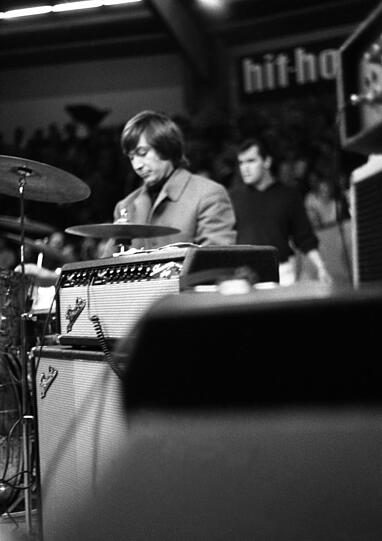 Schlagzeuger Charlie Watts, der 2021 gestorben ist.