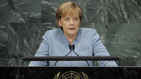 "Licht und Schatten" gebe es im Hinblick auf die deutsche Entwicklungshilfe, räumte Kanzlerin Angela Merkel in New York ein.