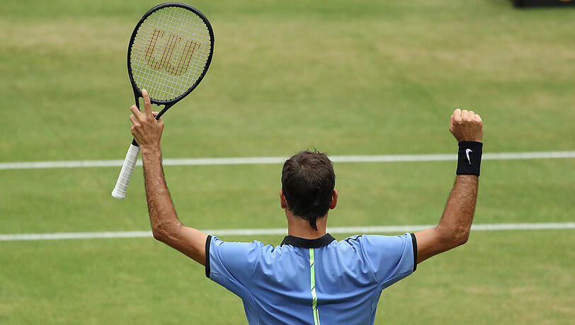 Roger Federer will seinen achten Wimbledon-Titel gewinnen.
