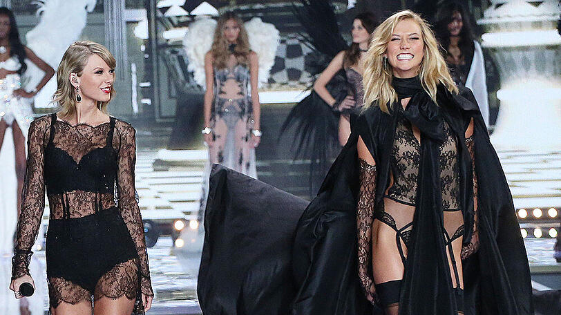 Taylor Swift und Karlie Kloss - hier noch strahlend bei der "Victoria's Secret"-Fashionshow 2014