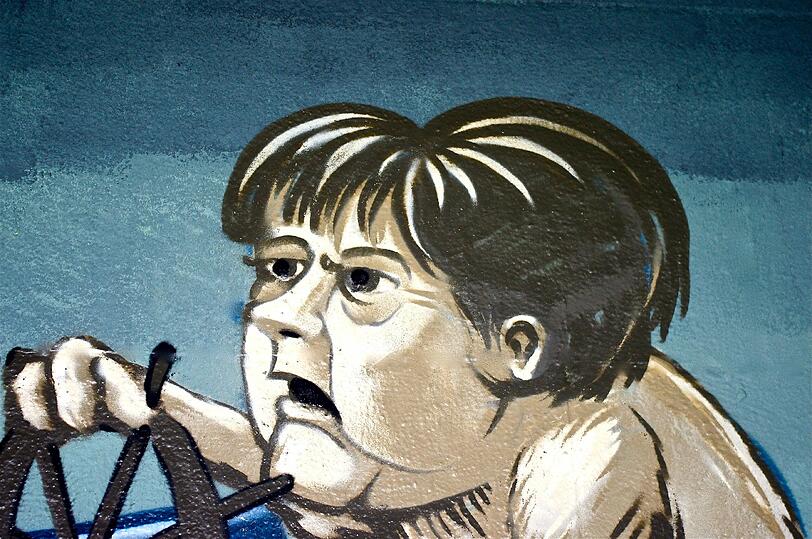Isart Graffiti Aktion an der Brudermühlbrücke