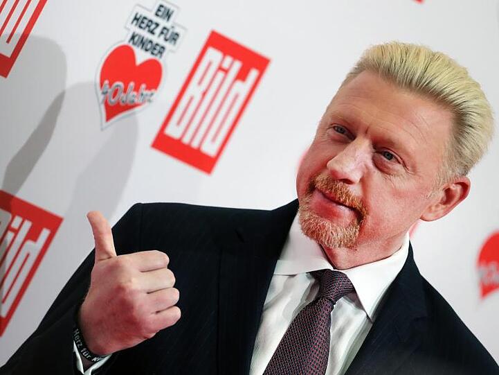 Boris Becker hat seinen Humor nicht verloren.