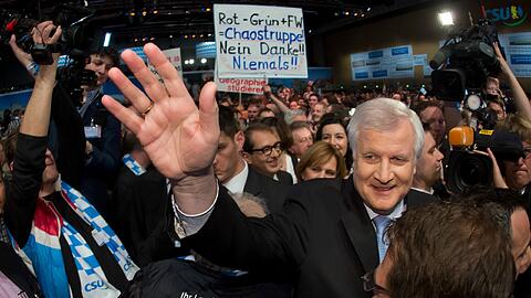 Politischer Aschermittwoch der CSU in Passau - die Bilder aus der Dreiländerhalle